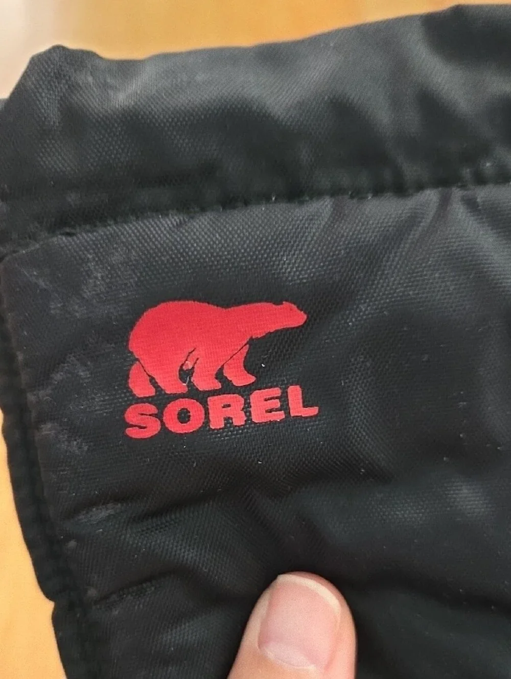 SOREL Kids Youth Flurry Winter Boots Black/Red NY1965-015 Size 4